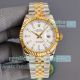 AAA copy Rolex Datejust II Emerald Dial Citizen 8215 Two-tone Jubilee watch (3)_th.jpg